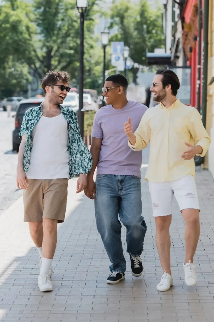 The Grove Recovery | three men walk on a city street together 2026 03 25 10 17 13 utc
